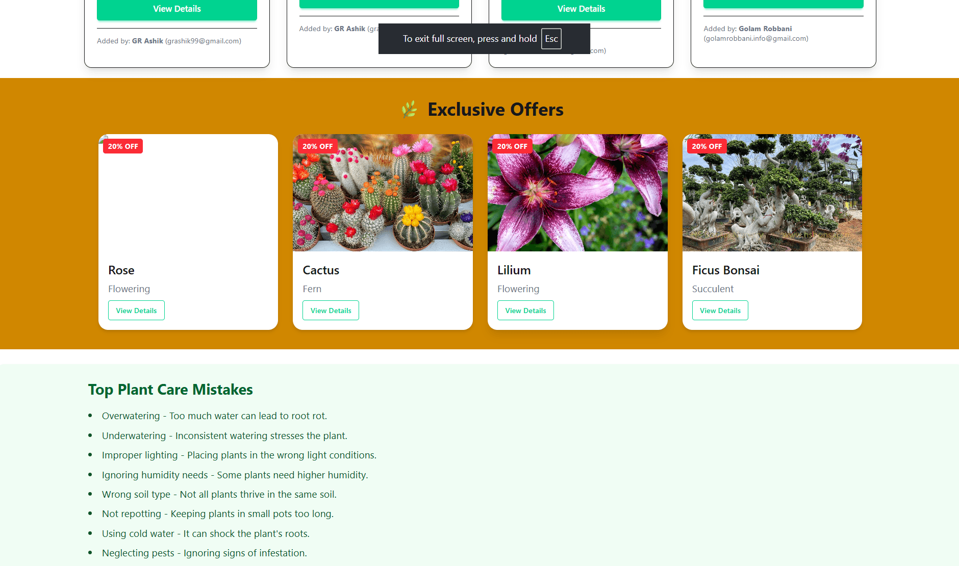 EcoRoots – Sustainable E-commerce Platform